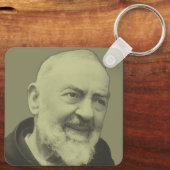 Porte-clés Padre Pio de Pietrelcina (Verso)