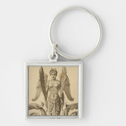 Porte-clés Page Titre Atlas Géographique, statistique (Devant)