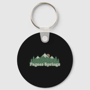 Porte-clés Pagosa Springs Colorado Co T Shirt Vintage Randonn
