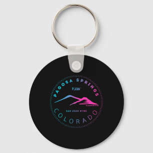 Porte-clés Pagosa Springs Colorado Ville de Montagne - R Elev