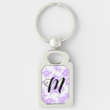 Pailletage scintillant violet ajoutez votre monogr