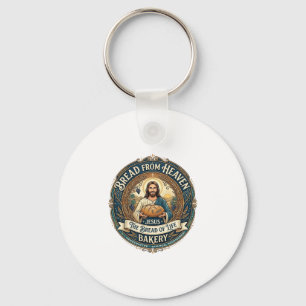 Porte-clés Pain De Ciel Jésus Pain De Vie Boulangerie Chrétie