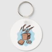 Porte-clés Pain de grain entier rustique Alimentation agricol (Verso)