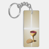 Porte-clés Pain et vin La Dernière communion de Pâques (Devant gauche)