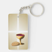 Porte-clés Pain et vin La Dernière communion de Pâques (Dos)
