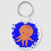 Porte-clés Paint Peinture Paint Octopus (Verso)
