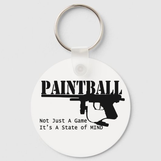 Porte-clés Paintball/état d'esprit (Recto)