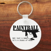 Porte-clés Paintball/état d'esprit (Recto)