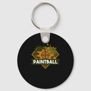 Porte-clés Paintball Military Target Paintball Marker Gift