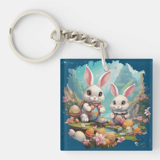Porte-clés Painting Easter (Devant)