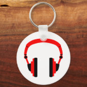 Porte-clés Paire D'Écouteurs (Recto)