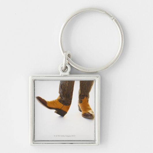 Porte-clés Paires de chaussures de cowboy (Devant)