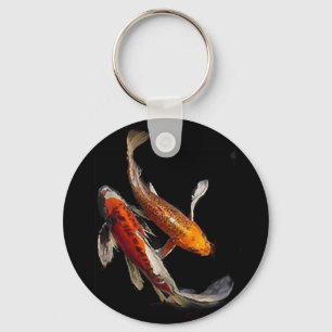 Porte-clés Paires dramatiques de Koi