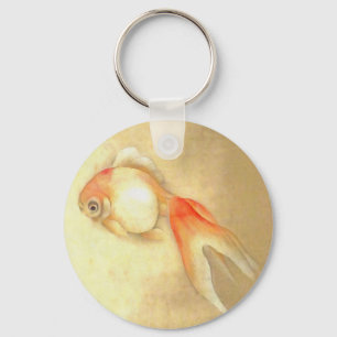 Porte-clés Paisible poisson rouge japonais