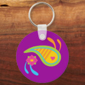 Porte-clés Paisley Fun (Recto)