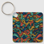 Porte-clés Paisley haché (Recto)