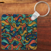 Porte-clés Paisley haché (Verso)