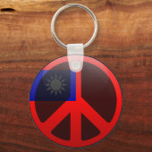 Porte-clés Paix à Taiwan (Recto)