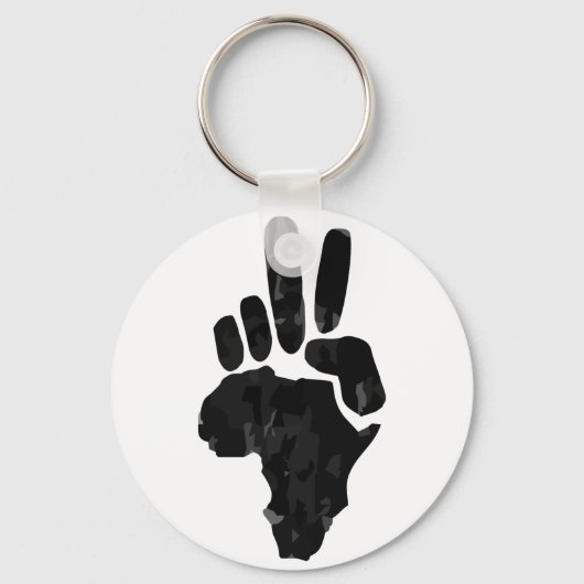 Porte-clés Paix africaine (Recto)