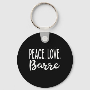 Porte-clés Paix Amour Rre Exercice Yoga Rre Fitness Cl