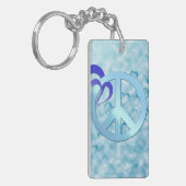 Porte-clés Paix Bleue (Devant gauche)