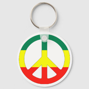 Porte-clés Paix de reggae de Cori Reith Rasta