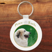 Porte-clés Paix des grandes Pyrénées (Recto)