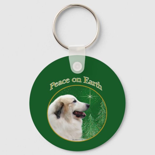 Porte-clés Paix des grandes Pyrénées (Recto)