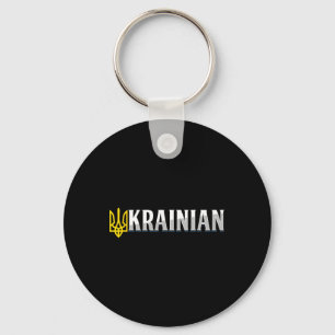 Porte-clés Paix en Ukraine Drapeau de la patrie Ukrainien Ukr
