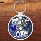 Porte-clés Paix et Amour - Porte - clé (Recto)
