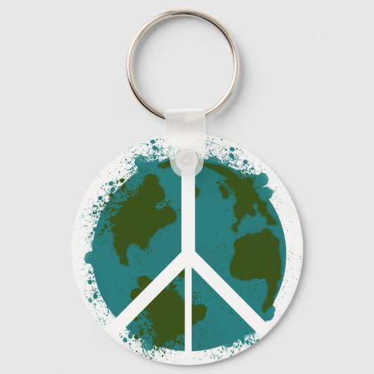 Porte-clés Paix mondiale (Recto)