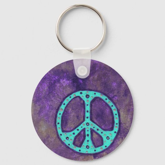Porte-clés Paix pourpre (Recto)