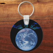 Porte-clés Paix sur Terre (Recto)