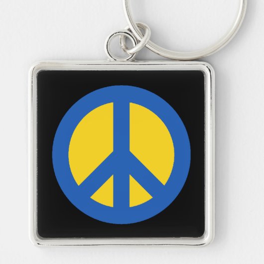 Porte-clés Paix Ukraine (Devant)