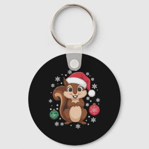 Porte-clés Pajamas de Noël des écureuils