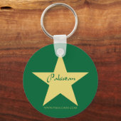 Porte-clés Pakistan Gold Star (Recto)