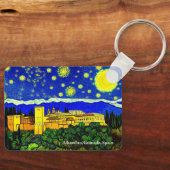 Porte-clés Palais de l'Alhambra sur une bague (Recto)