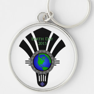 Porte-clés Pale de ventilateur Jour de la Terre 2015