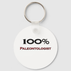 Porte-clés Paléontologue de 100 pour cent