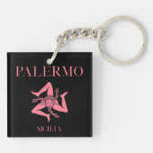Porte-clés Palermo Sicile (Dos)