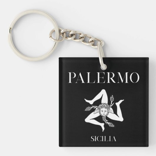 Porte-clés Palermo Sicile (Devant)