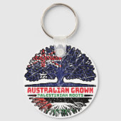 Porte-clés Palestine Australie arbre (Verso)