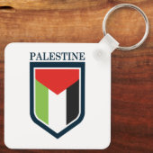 Porte-clés Palestine & drapeau palestinien (Verso)
