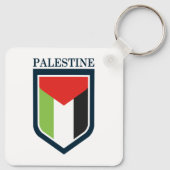 Porte-clés Palestine & drapeau palestinien (Dos)
