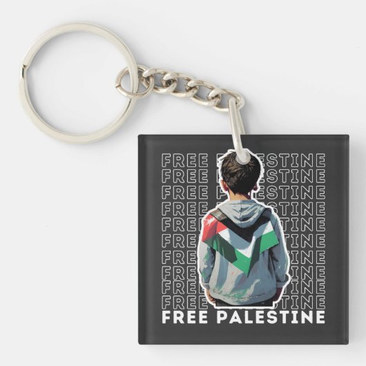 PORTE-CLÉS PALESTINE LIBRE (Devant)
