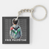 PORTE-CLÉS PALESTINE LIBRE (Dos)