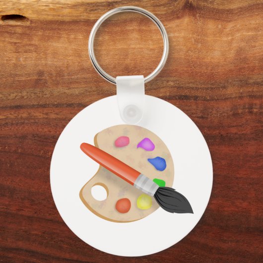 Porte-clés Palette Artiste (Recto)