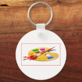 Porte-clés Palette Artiste (Recto)