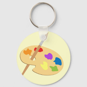Porte-clés Palette d'artiste