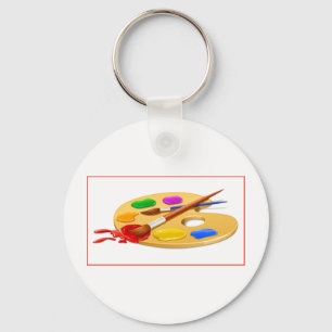 Porte-clés Palette d'artiste